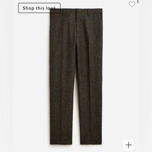 NWT J. Crew Ludlow Slim-fit suit pant in English wool tweed